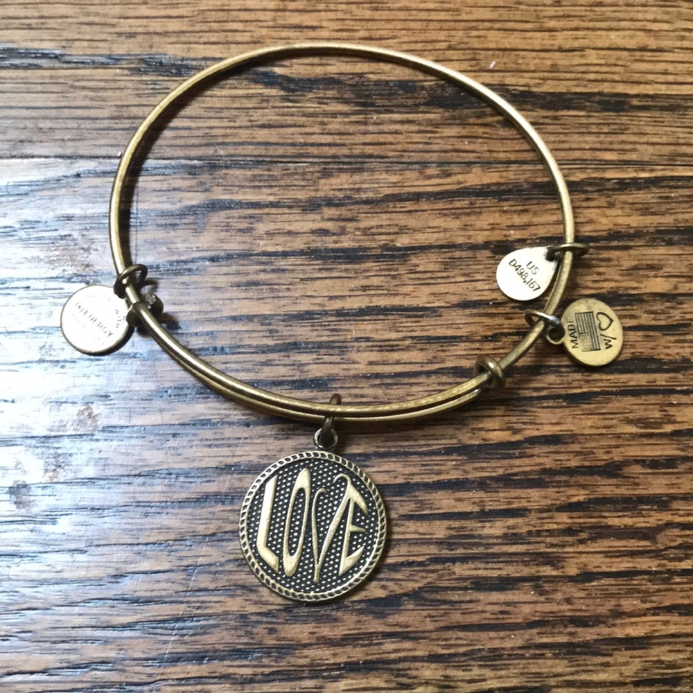 Alex and Ani "Love" Bangle